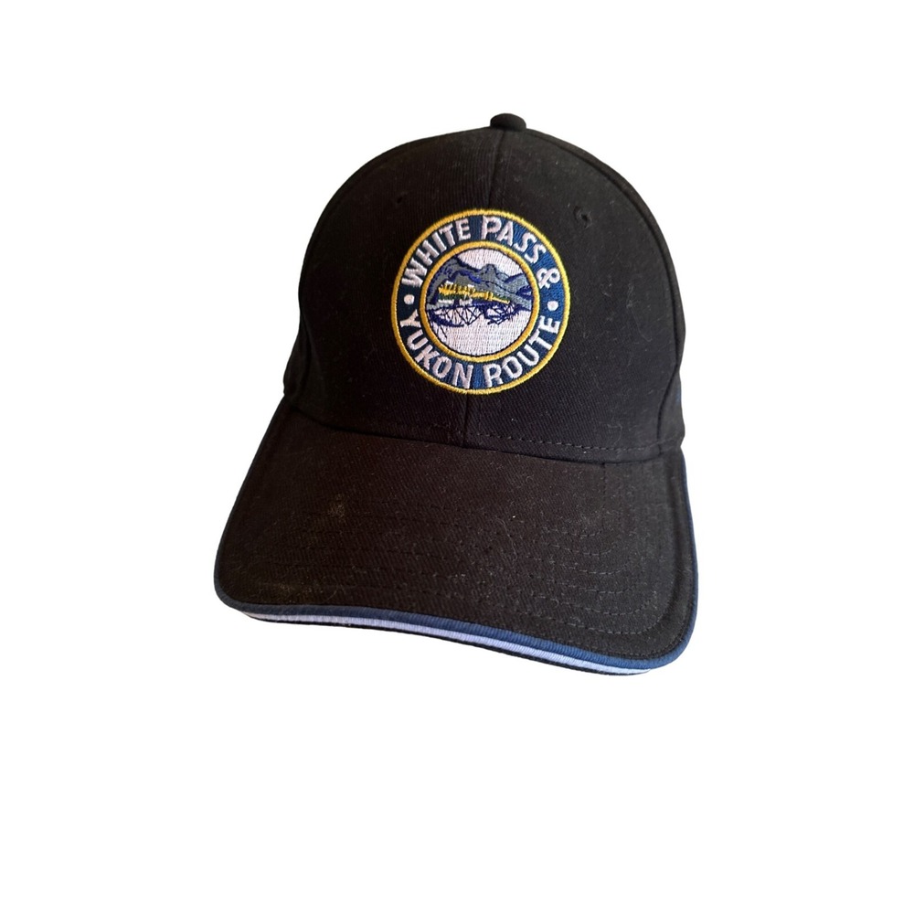White Pass & Yukon Route Black‎ Hat Cap Adjustable
